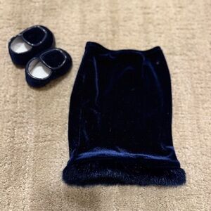 American Girl Doll Twilight Holiday Skirt and Shoes-Released 2000/Retired 2001